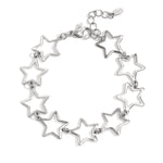 Stainless Steel Chain Bracelets Star Casual Daily Simple Series Women's jewelry