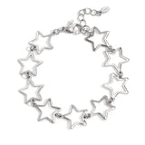 Stainless Steel Chain Bracelets Star Casual Daily Simple Series Women's jewelry
