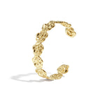 Stainless Steel Cuff Bracelets Flower Casual Daily Simple Series Women's jewelry