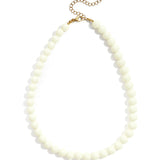 Necklace with medium beads-10mm