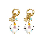 Stainless Steel Beads Earrings Heart Casual Daily Romantic Series Women's jewelry