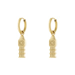 Stainless Steel Drop Earrings Cartoon Casual Daily Simple Series Women's jewelry