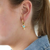 large starfish earrings
