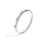 Stainless Steel Bangles Heart Casual Daily Simple Series Women's jewelry
