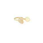 Nose & ear cuff heart