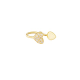 Nose & ear cuff heart