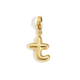 DIY initial letter jewelry charm