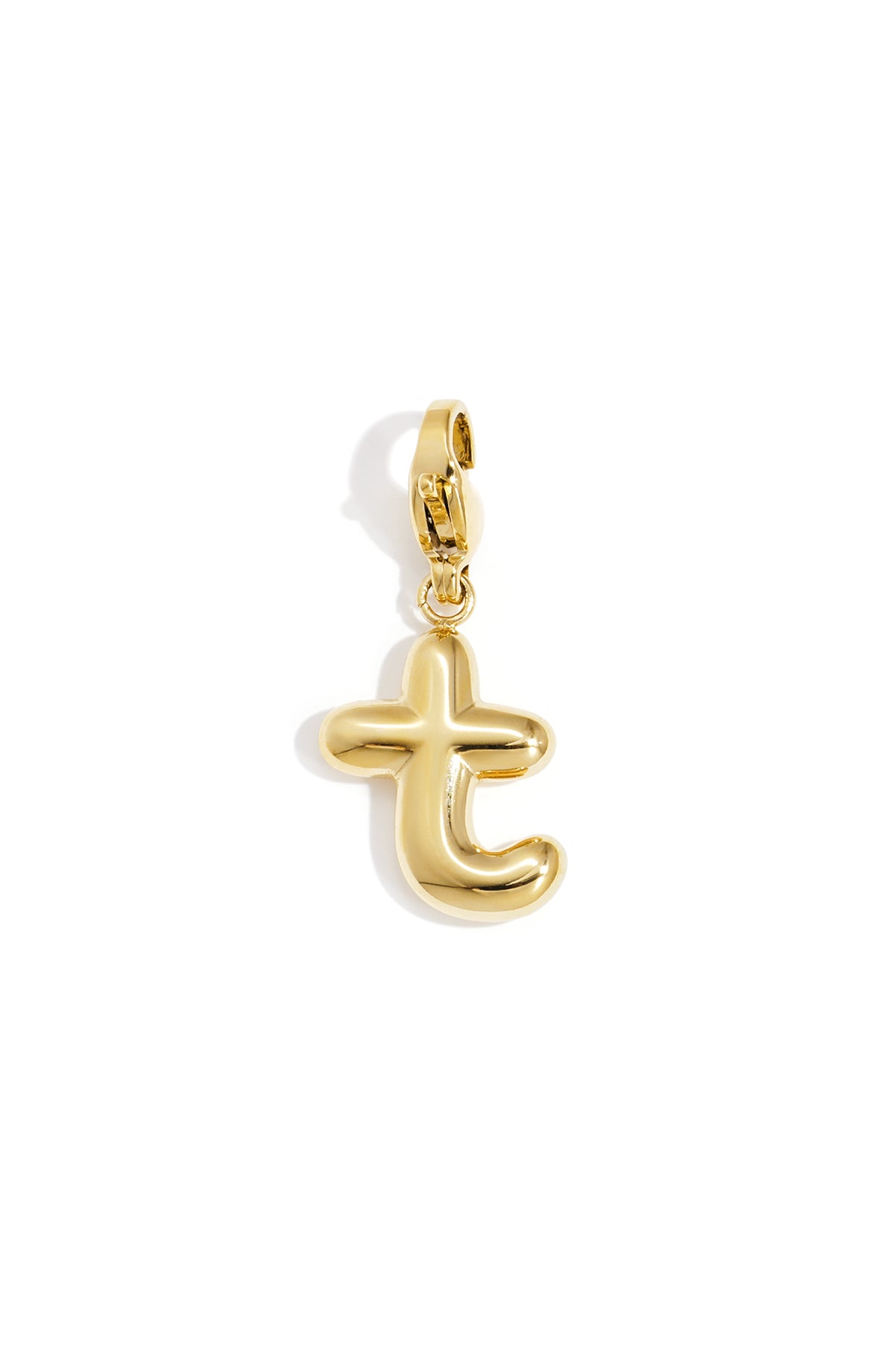 DIY initial letter jewelry charm