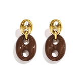 Acrylic Drop Earrings Geometric Shape Casual Daily Simple Series Women's jewelry