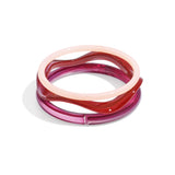 Acrylic Bangles Solid Color Casual Daily Simple Series Women's jewelry