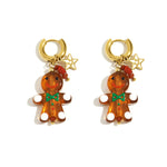 Stainless Steel Drop Earrings Star Casual Daily Simple Series Women's jewelry