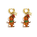 Stainless Steel Drop Earrings Star Casual Daily Simple Series Women's jewelry