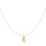 Croissant necklace