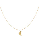 Croissant necklace