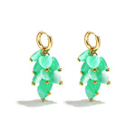 Stainless Steel Beads Earrings Heart Vacation Holiday/Beach Simple Series Women's jewelry