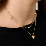 Layered Necklaces Heart Casual Daily Simple Series Women's jewelry