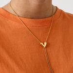 Stainless Steel Pendant necklaces Heart Casual Daily Simple Series Women's jewelry