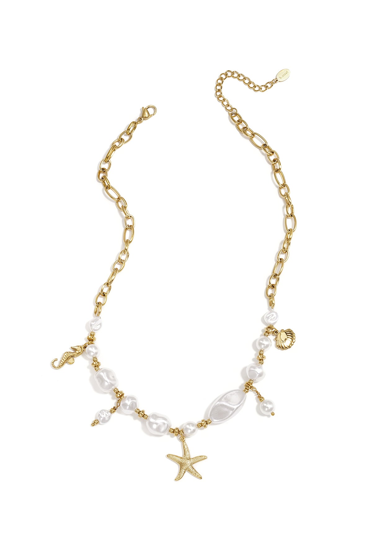 marine organism necklace