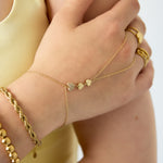 Handchain with hearts