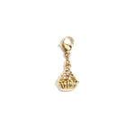 Jewelry charm cupcake DIY