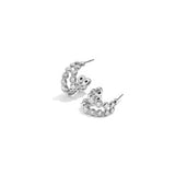 Stainless Steel Hoop Earrings Circle Simple Daily Simple Series Women's jewelry