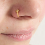Nose and ear cuff flower
