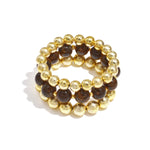 Bracelets set of 3 with beads
