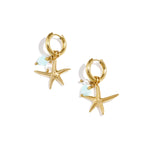 large starfish earrings