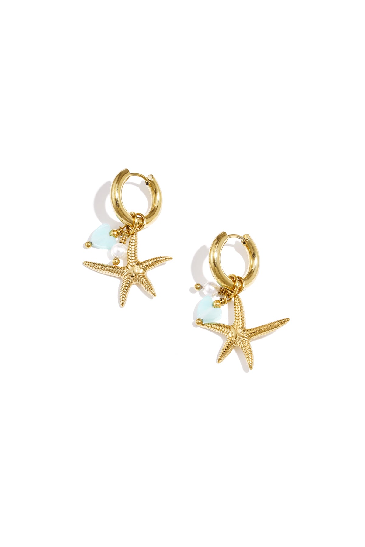 large starfish earrings