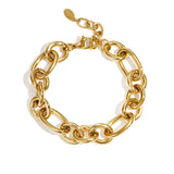 Bracelet with round links