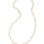 2-in-1 necklace bracelet with heart-shaped links