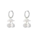 Cherry sparkle earrings