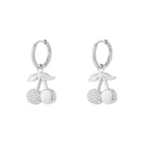 Cherry sparkle earrings