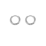 Simple XXS Stainless Steel Hoop Earrings