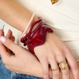 Acrylic Bangles Solid Color Casual Daily Simple Series Women's jewelry