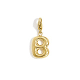 DIY initial letter jewelry charm