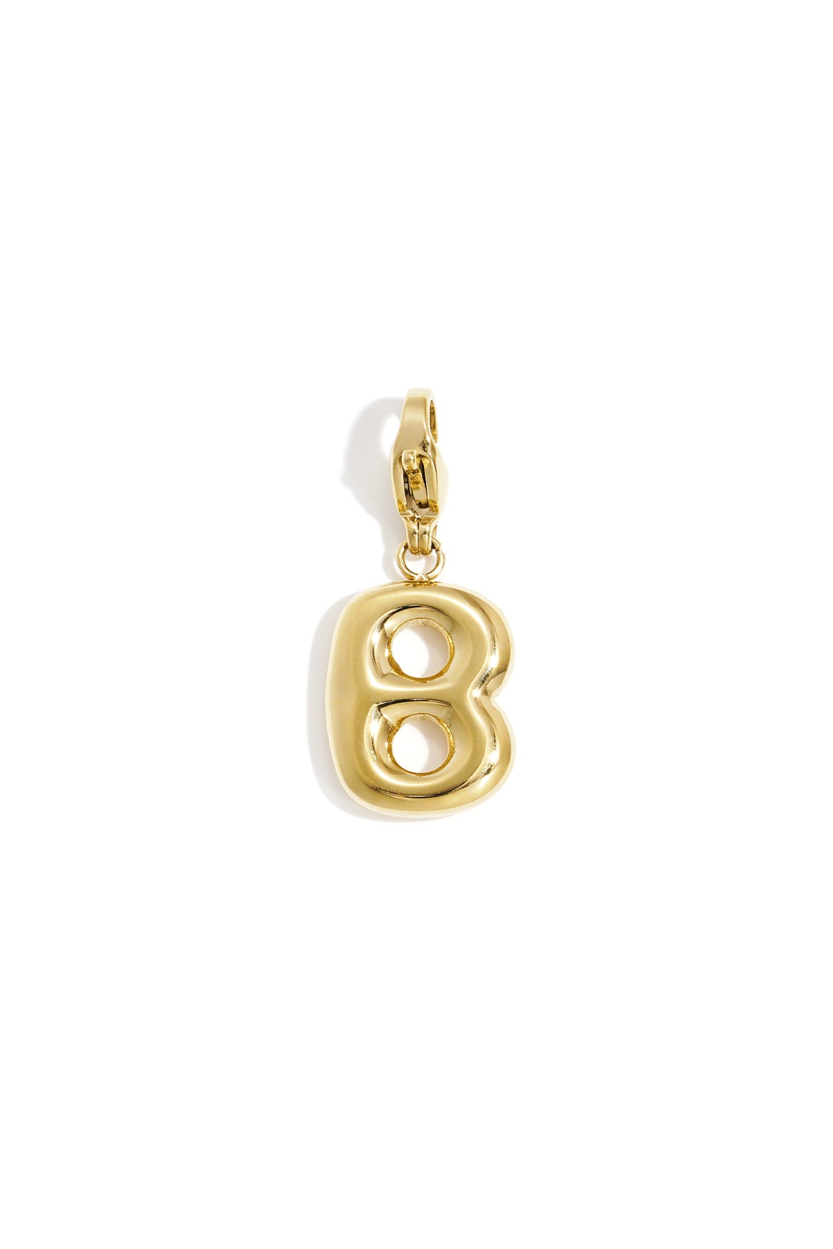 DIY initial letter jewelry charm