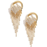 Iron Dangle Earrings irregular shape Elegant Christmas Luxurious Series Women's jewelry