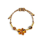 Polyester Beaded Bracelets Flower Casual Daily Simple Series Women's jewelry