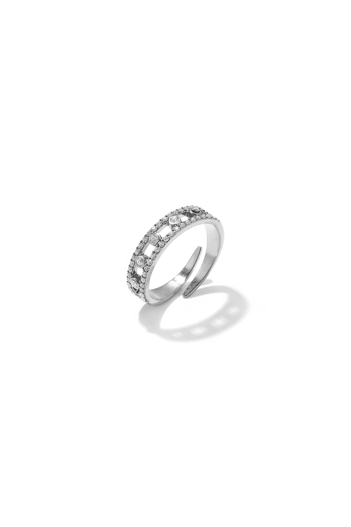 Stainless Steel Minimalist Rings Circle Simple Daily Simple Series Women's jewelry