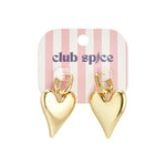 Stainless Steel Drop Earrings Heart Casual Daily Simple Series Women's jewelry