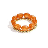 Bracelet set with chunky beads