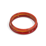 Acrylic Bangles Solid Color Casual Daily Simple Series Women's jewelry