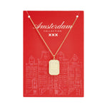 Chain of Amsterdam canal house