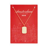 Chain of Amsterdam canal house