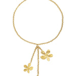 Stainless Steel Pendant necklaces Flower Casual Daily Simple Series Women's jewelry
