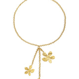 Stainless Steel Pendant necklaces Flower Casual Daily Simple Series Women's jewelry