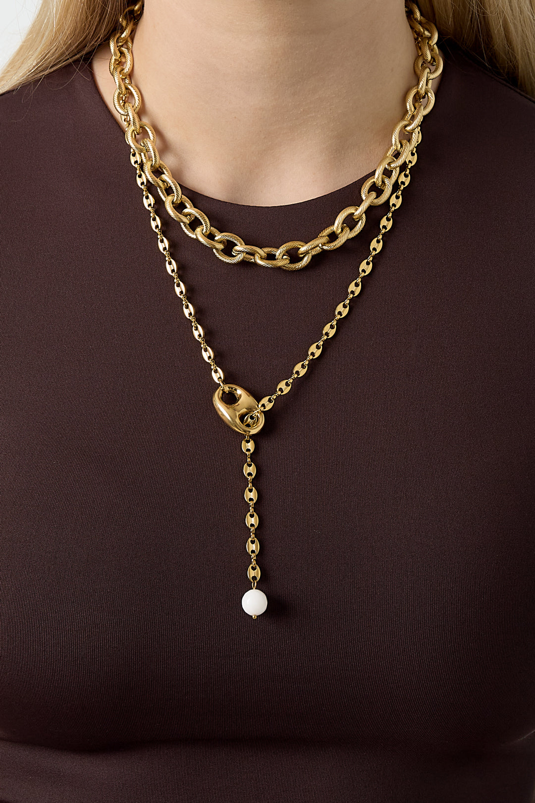 Stainless Steel Chain Necklaces Chain Simple Daily Simple Series Women's jewelry