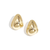 Alloy Stud Earrings Droplet Retro Daily Simple Series Women's jewelry