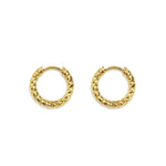 Stainless Steel Hoop Earrings Circle Simple Daily Simple Series Women's jewelry